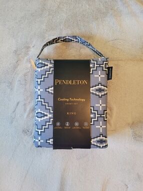 Pendleton King Bedsheet Set Cooling Technology Aztec Southwest 17" Deep Pockets